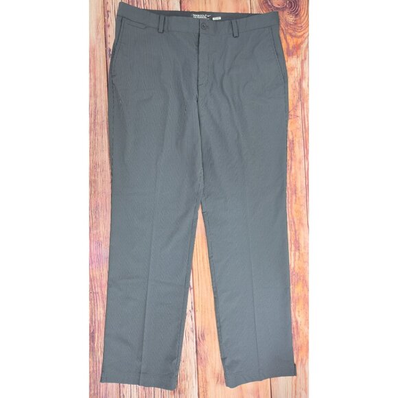 Nike Golf Mens Tour Performance Dri-Fit Pants Size 36x32 Gray Striped - Picture 1 of 10